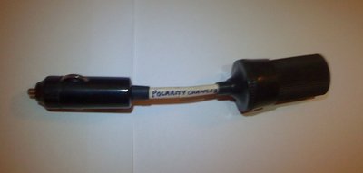 Polarity Changer for auxiliary socket in the dashboard on the Jupiter