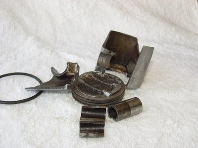 Piston broke and far from home . . .