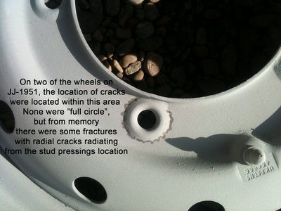 Where I found cracking.